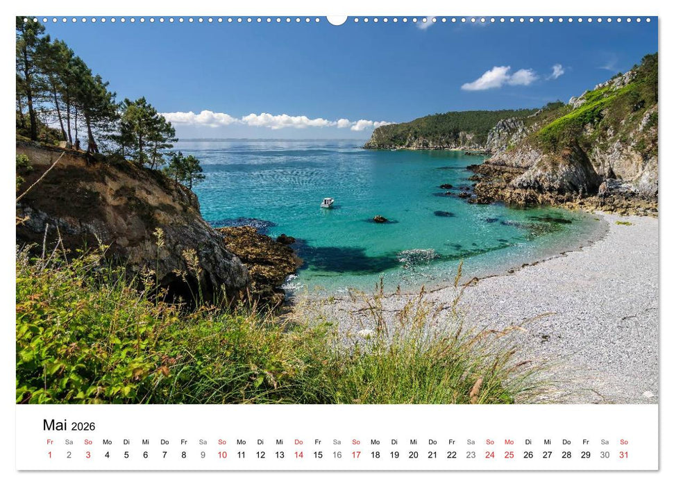 Bretagne – Die Halbinsel Crozon (CALVENDO Wandkalender 2026)