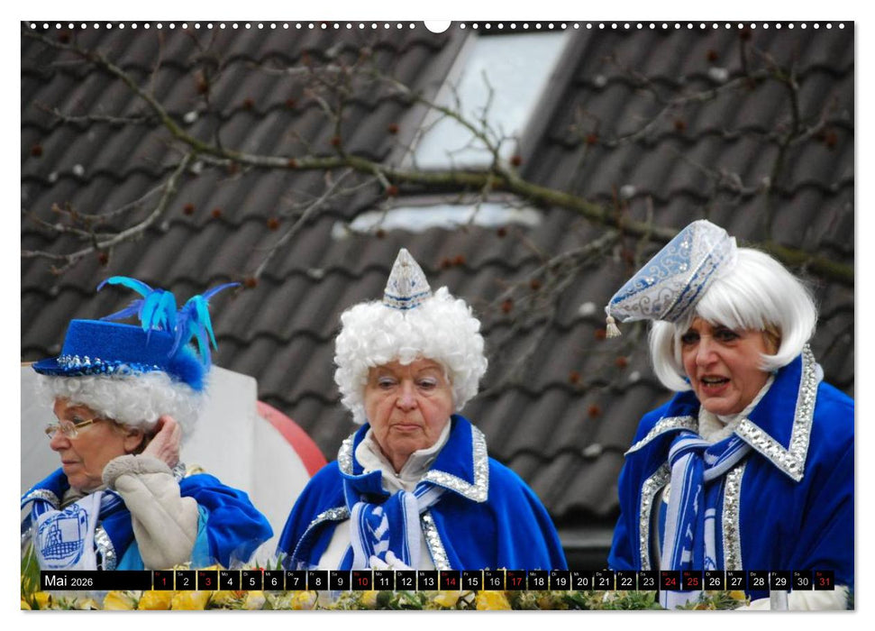 Kölner Karneval - das ganze Jahr! (CALVENDO Wandkalender 2026)