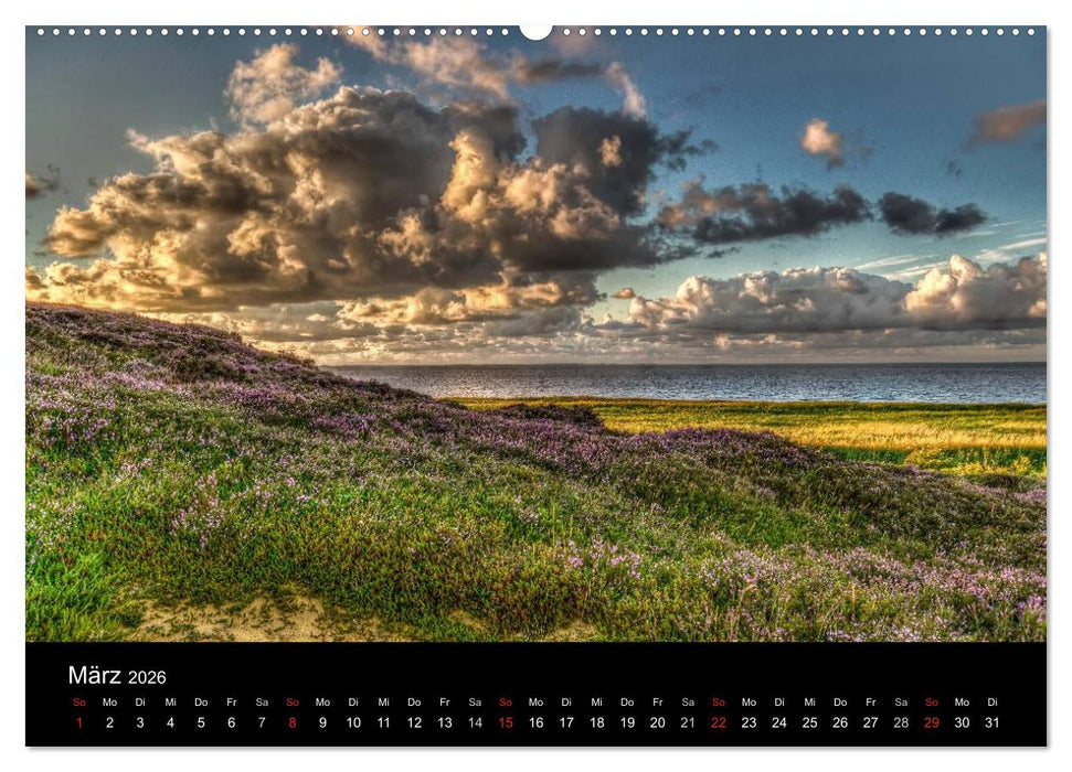 Sylt Morsumer Kliffabende Fotografien von Tobias Thiele (CALVENDO Wandkalender 2026)