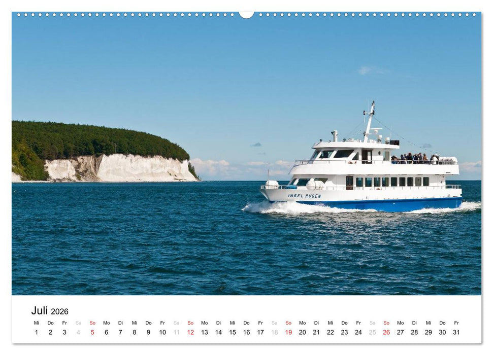 Rügen und Hiddensee (CALVENDO Premium Wandkalender 2026)