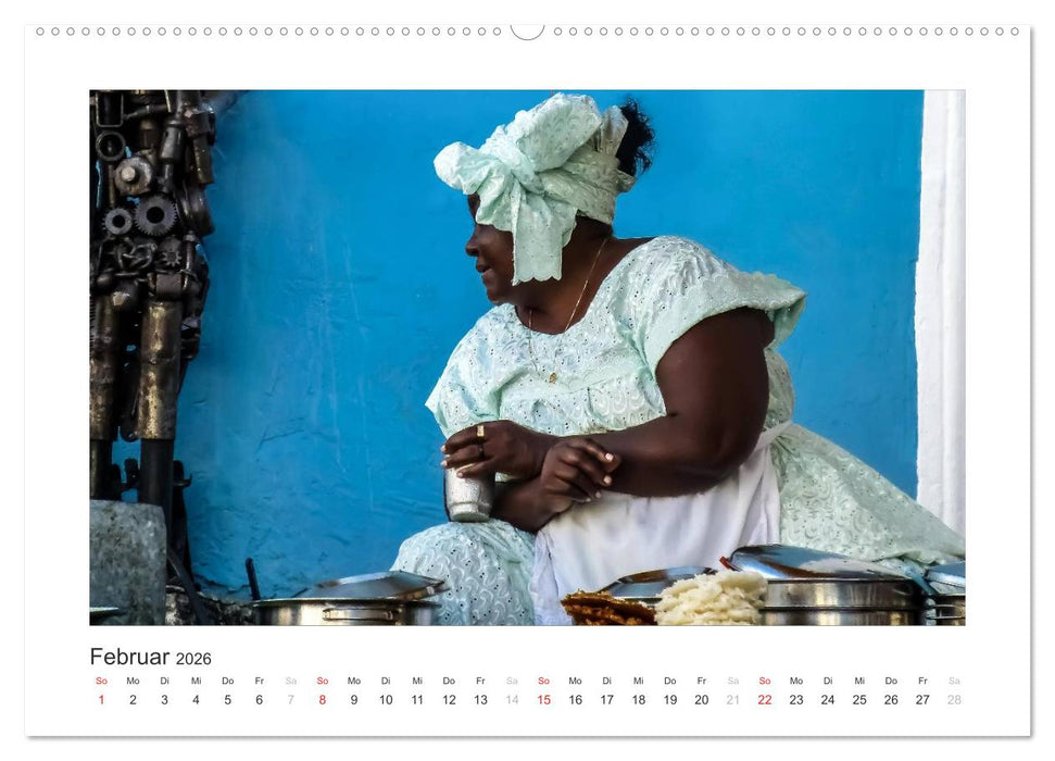 Brasilien 2026 Bahia - die Wiege Brasiliens (CALVENDO Wandkalender 2026)