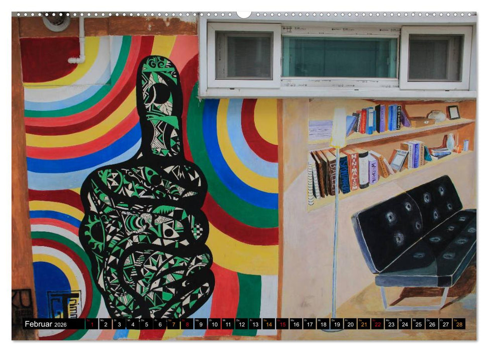 Street Art Seoul (CALVENDO Wandkalender 2026)
