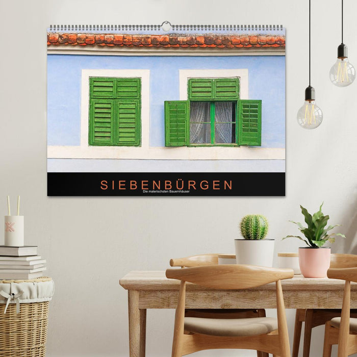 Siebenbürgen – Die malerischsten Bauernhäuser (CALVENDO Wandkalender 2026)
