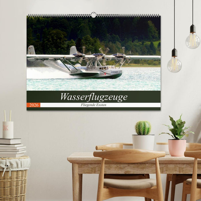 Wasserflugzeuge - Fliegende Exoten (CALVENDO Wandkalender 2026)