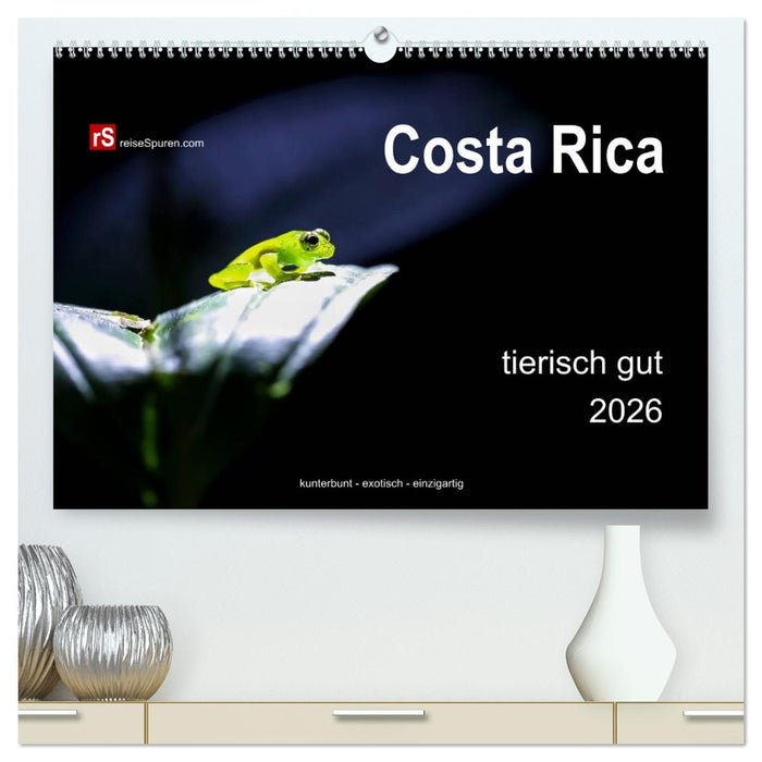 Costa Rica tierisch gut 2026 (CALVENDO Premium Wandkalender 2026)