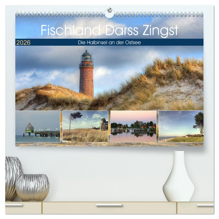 Fischland Darß Zingst – Die Halbinsel an der Ostsee (CALVENDO Premium Wandkalender 2026)