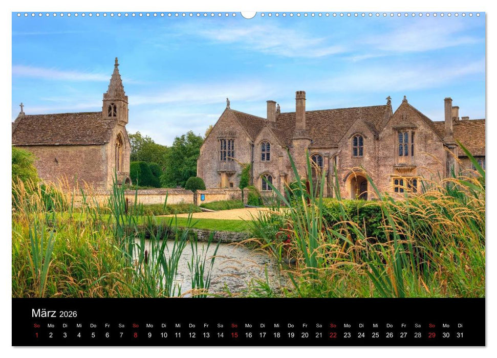 Englische Herrenhäuser (CALVENDO Wandkalender 2026)