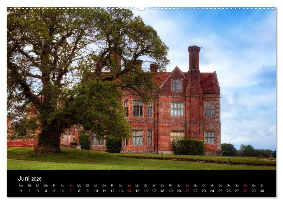Englische Herrenhäuser (CALVENDO Wandkalender 2026)