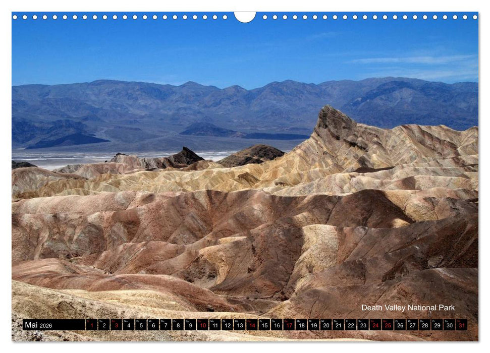 USA - Naturlandschaften des Wilden Westens (CALVENDO Wandkalender 2026)