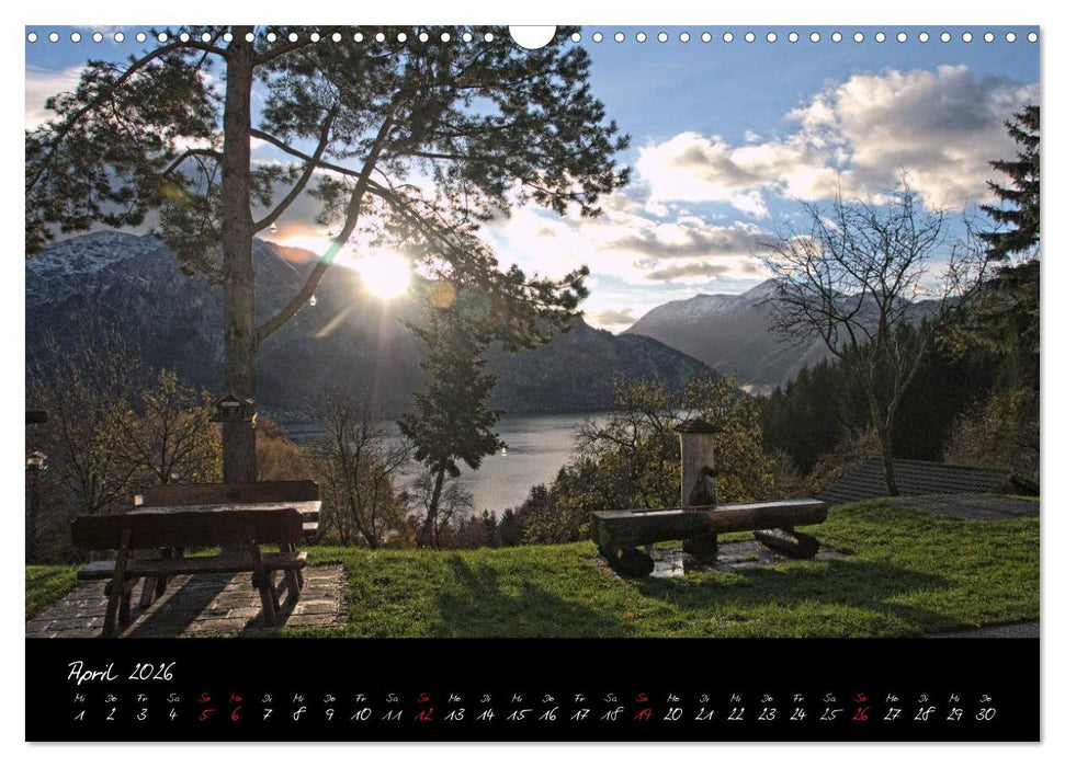 Attersee im Salzkammergut 2026 (CALVENDO Wandkalender 2026)