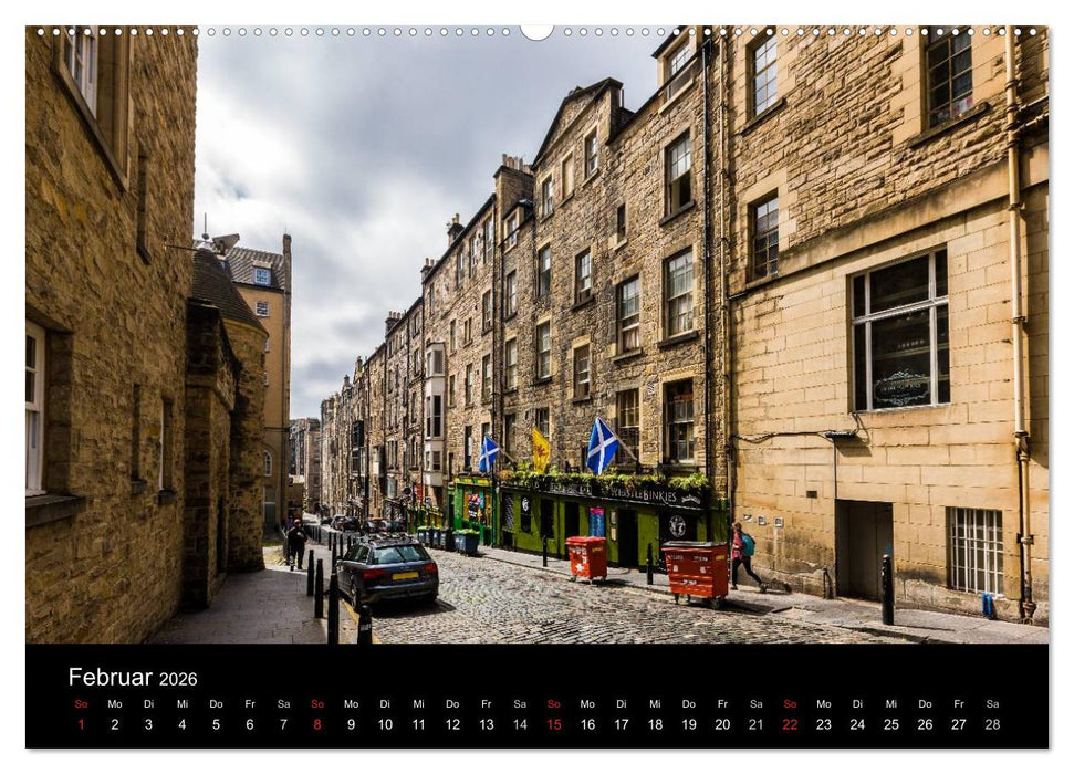 Faszination Edinburgh (CALVENDO Wandkalender 2026)