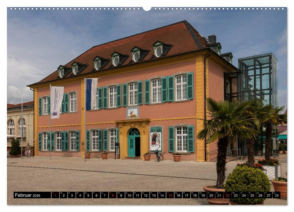 Schwetzinger Stadtansichten (CALVENDO Wandkalender 2026)