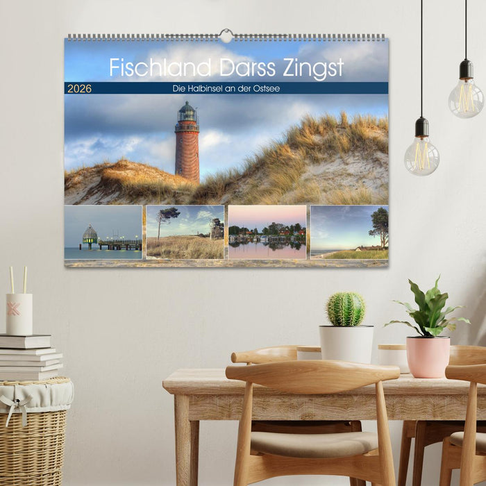 Fischland Darß Zingst – Die Halbinsel an der Ostsee (CALVENDO Wandkalender 2026)