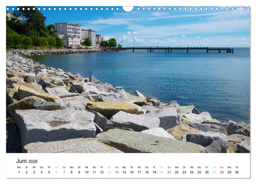 Rügen und Hiddensee (CALVENDO Wandkalender 2026)