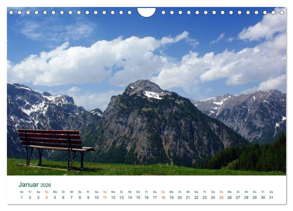 Tirol – Rund um den Achensee (CALVENDO Wandkalender 2026)