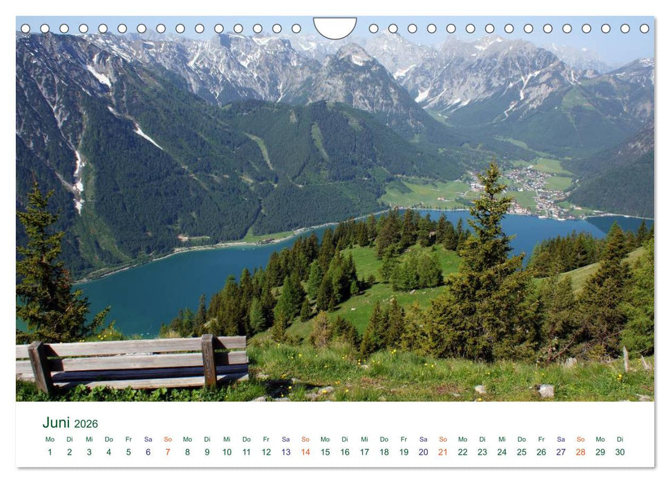 Tirol – Rund um den Achensee (CALVENDO Wandkalender 2026)