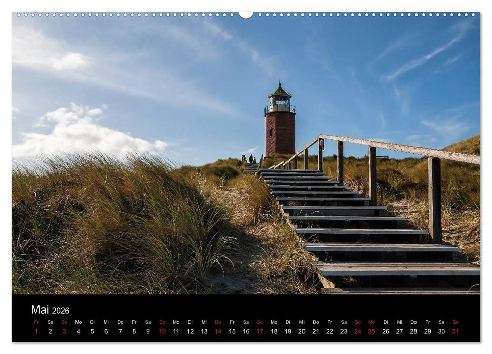 Sylt - Bilder einer Insel (CALVENDO Premium Wandkalender 2026)