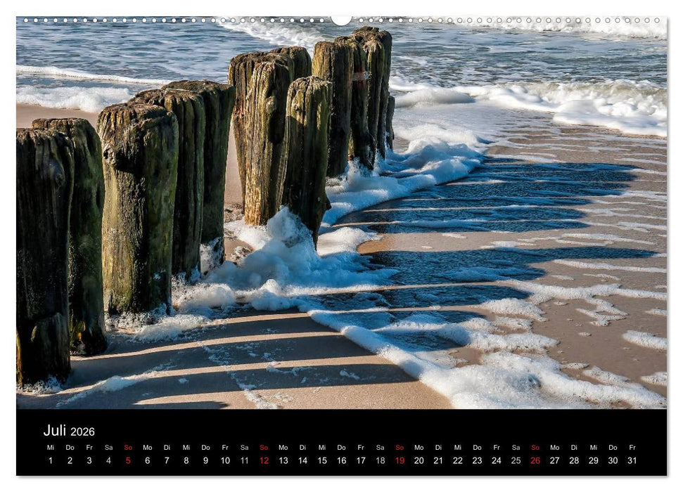 Sylt - Bilder einer Insel (CALVENDO Premium Wandkalender 2026)