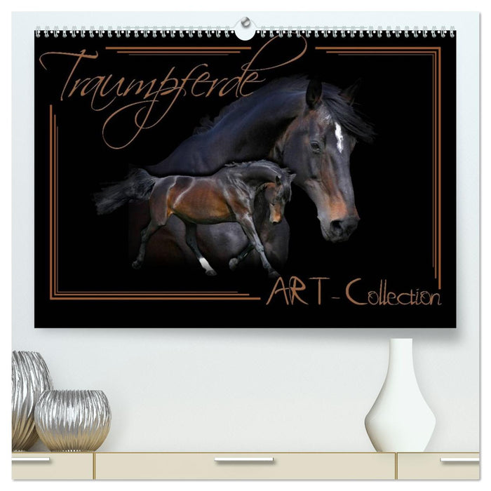 Traumpferde-ART-Collection (CALVENDO Premium Wandkalender 2026)