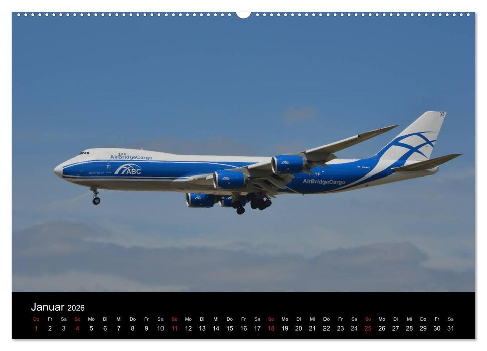 Luftfracht-Cargo (CALVENDO Premium Wandkalender 2026)