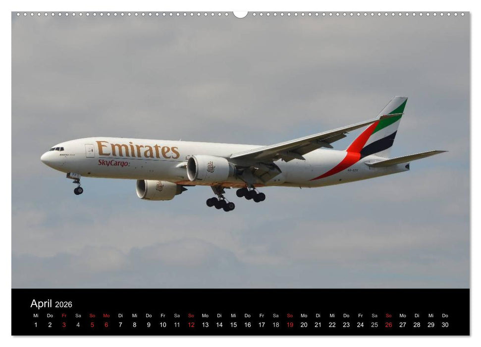 Luftfracht-Cargo (CALVENDO Premium Wandkalender 2026)