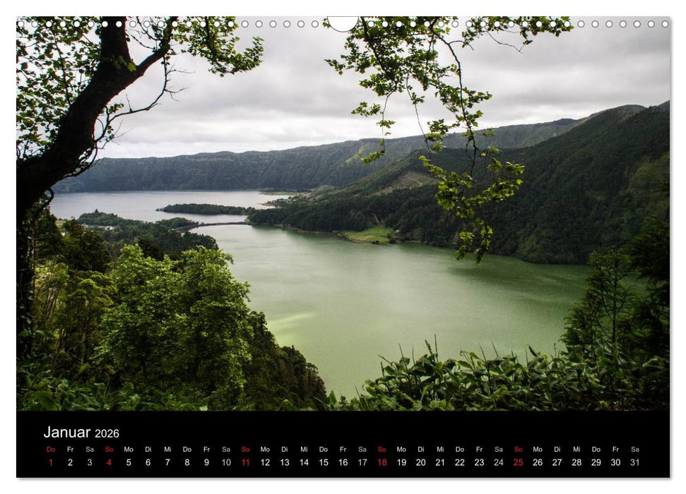 Faszination Azoren (CALVENDO Wandkalender 2026)