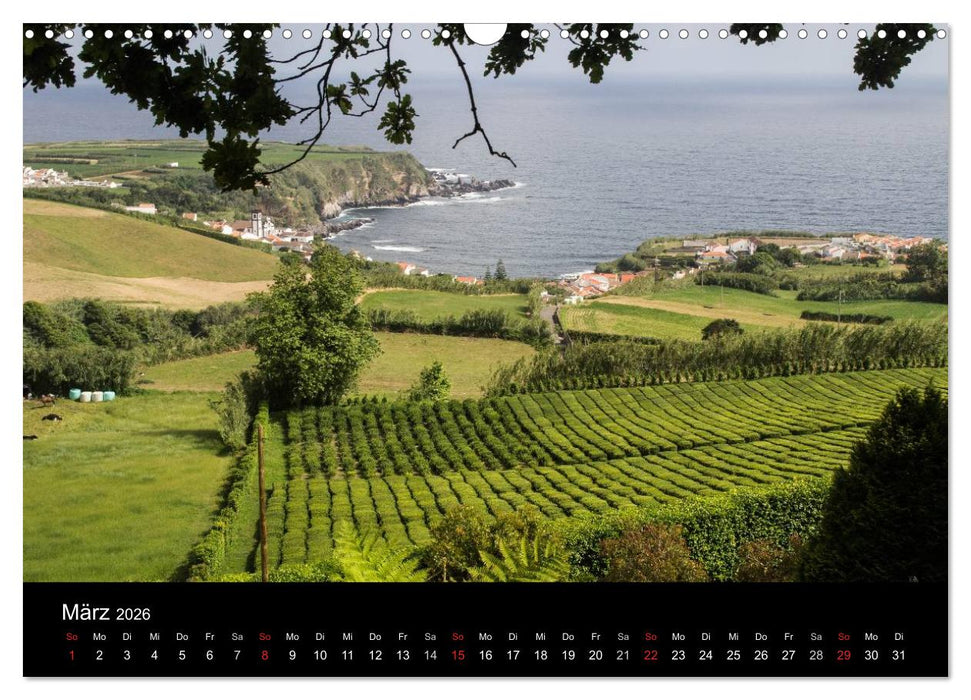 Faszination Azoren (CALVENDO Wandkalender 2026)