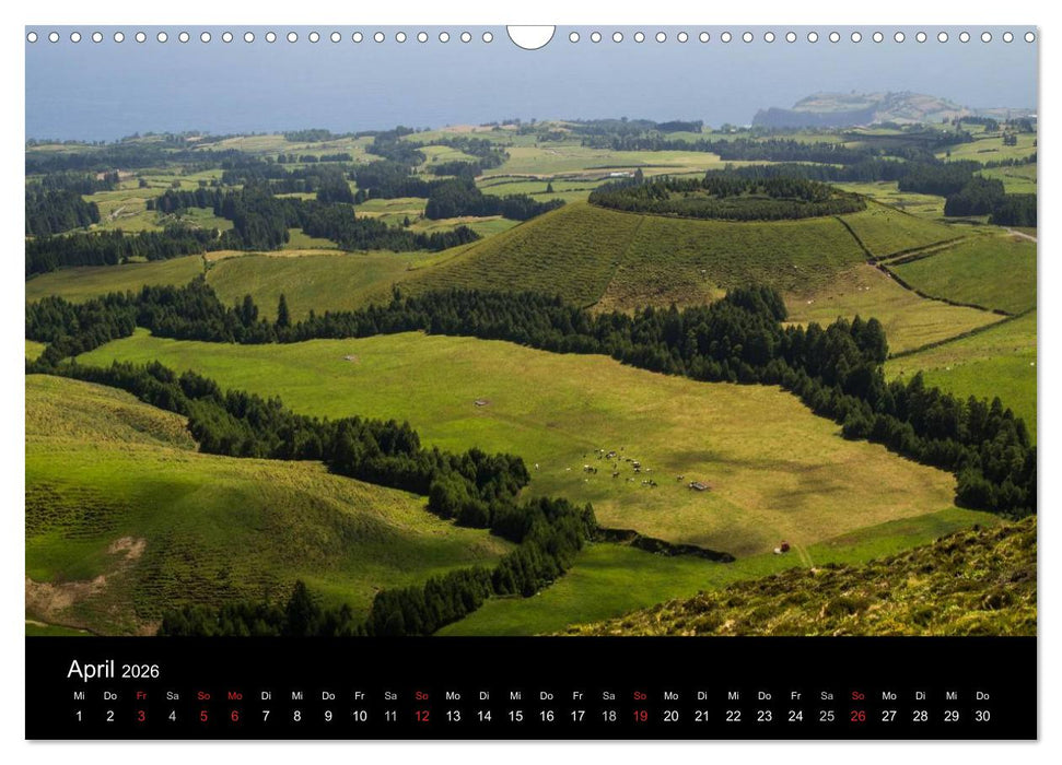 Faszination Azoren (CALVENDO Wandkalender 2026)