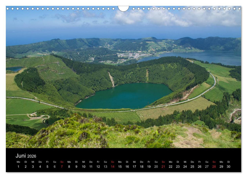 Faszination Azoren (CALVENDO Wandkalender 2026)