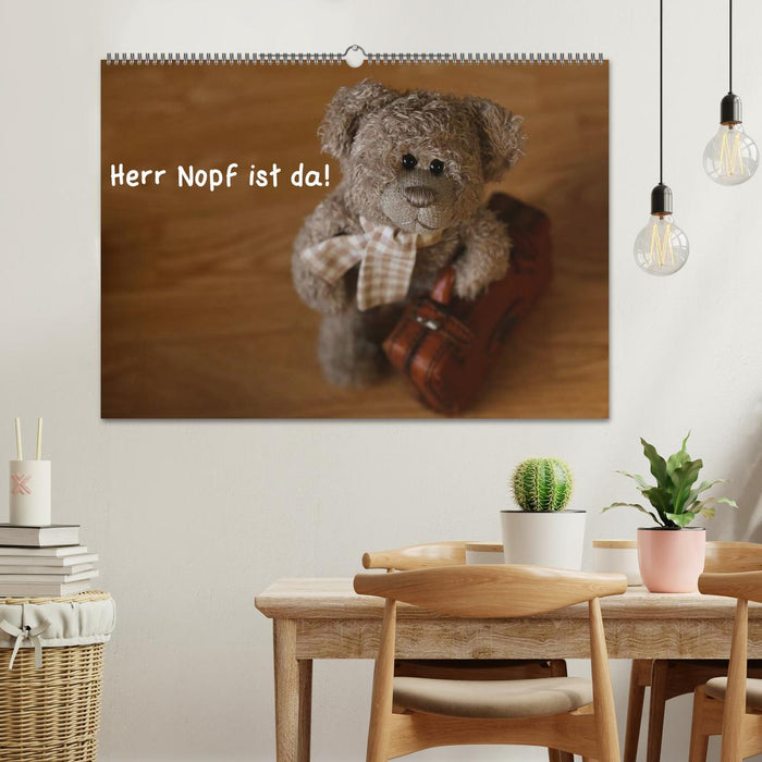 Herr Nopf ist da! (CALVENDO Wandkalender 2026)