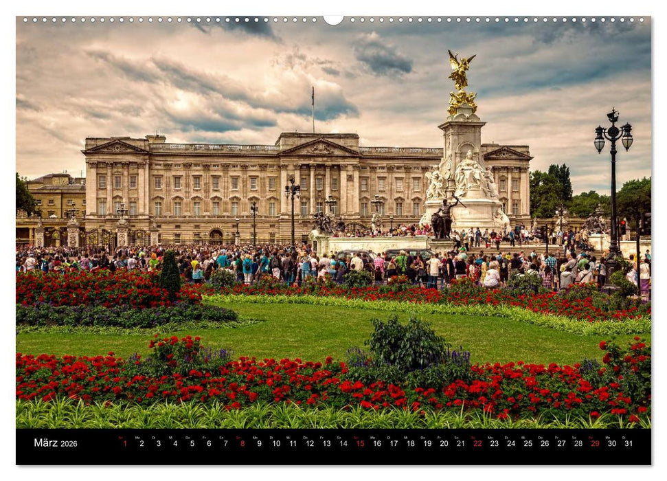 Weltmetropole London (CALVENDO Premium Wandkalender 2026)