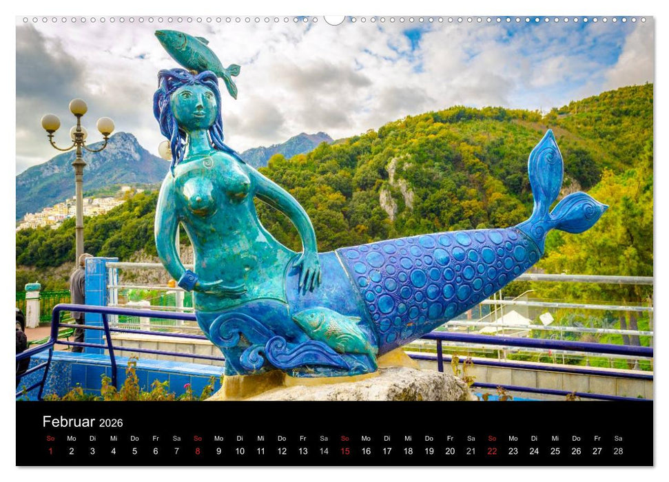 Vietri sul Mare an der Amalfiküste (CALVENDO Premium Wandkalender 2026)