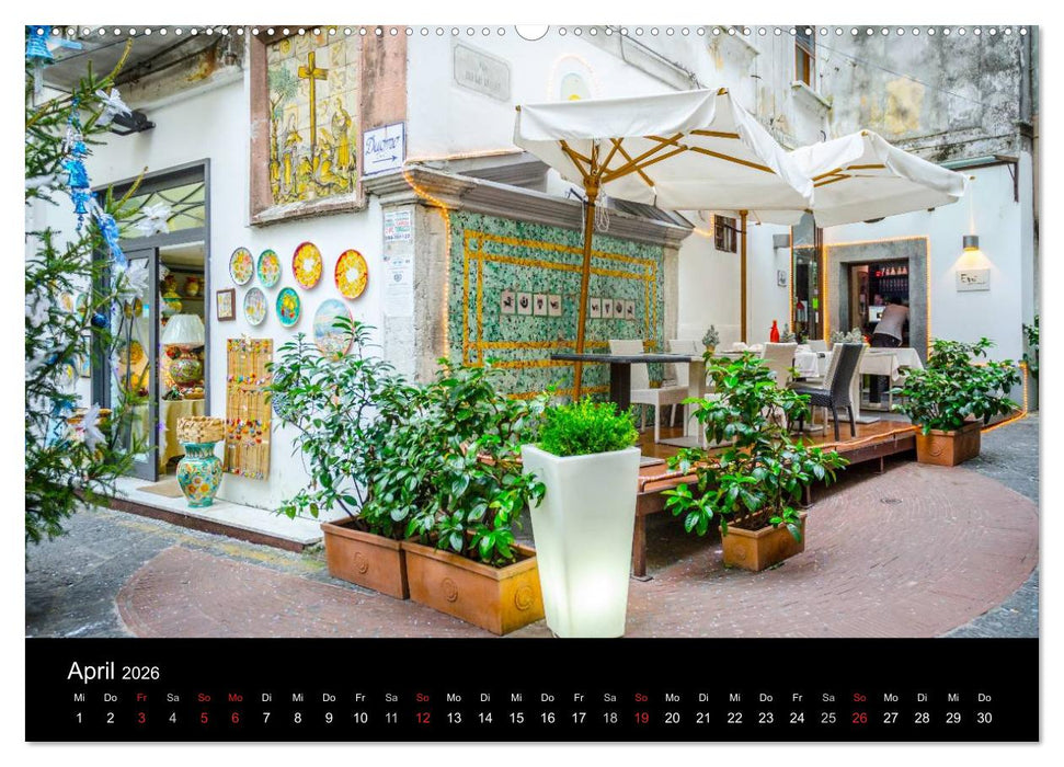 Vietri sul Mare an der Amalfiküste (CALVENDO Premium Wandkalender 2026)