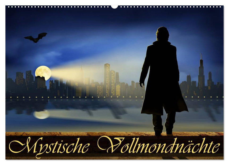 Mystische Vollmondnächte (CALVENDO Wandkalender 2026)