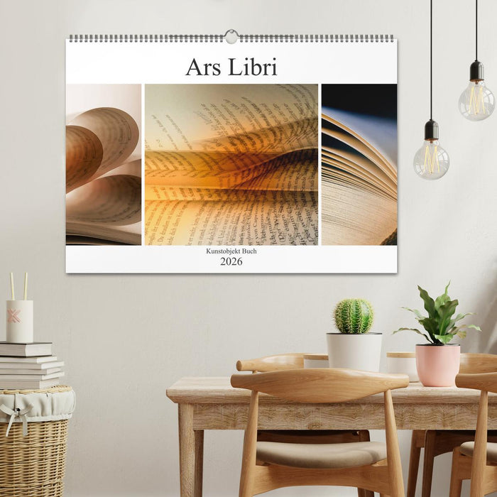 Ars Libri - Kunstwerk Buch (CALVENDO Wandkalender 2026)