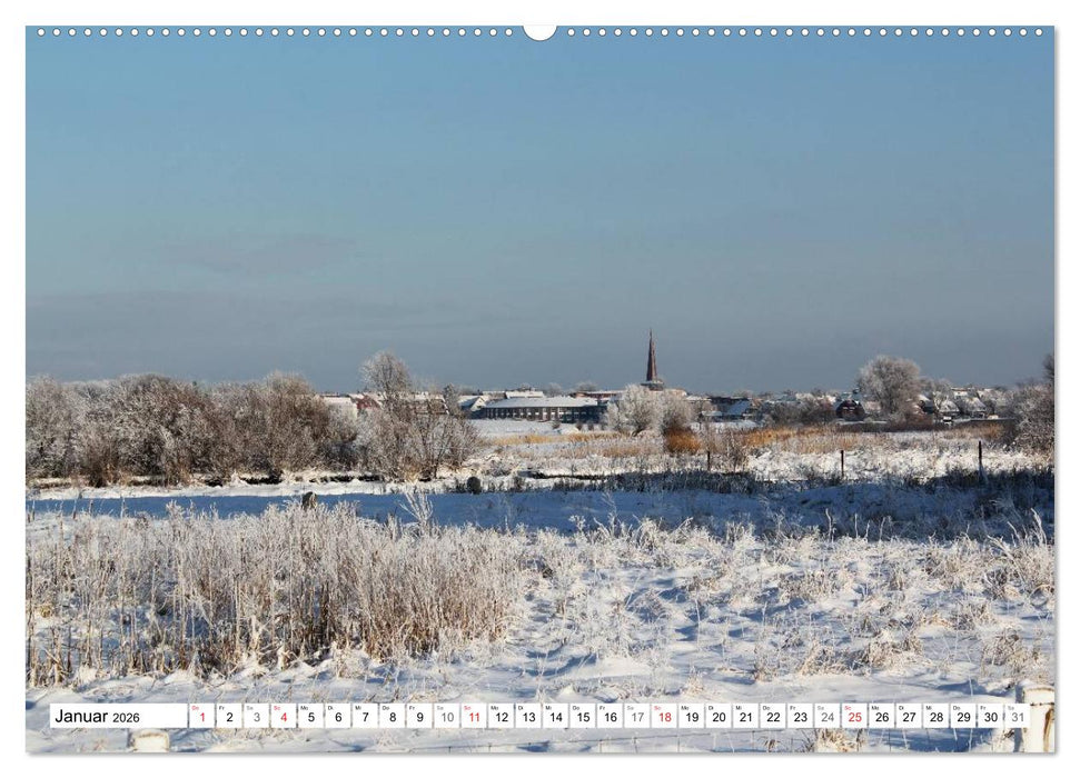 Wedel - Ein Spaziergang (CALVENDO Wandkalender 2026)