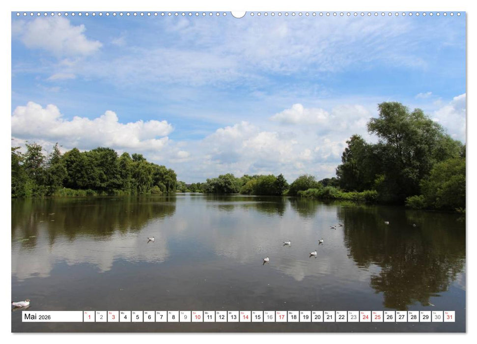 Wedel - Ein Spaziergang (CALVENDO Wandkalender 2026)