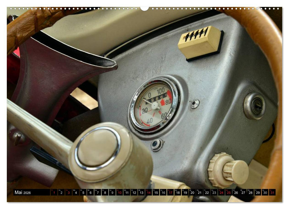 BMW Isetta - Die Knutschkugel (CALVENDO Wandkalender 2026)