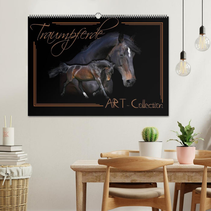 Traumpferde-ART-Collection (CALVENDO Wandkalender 2026)