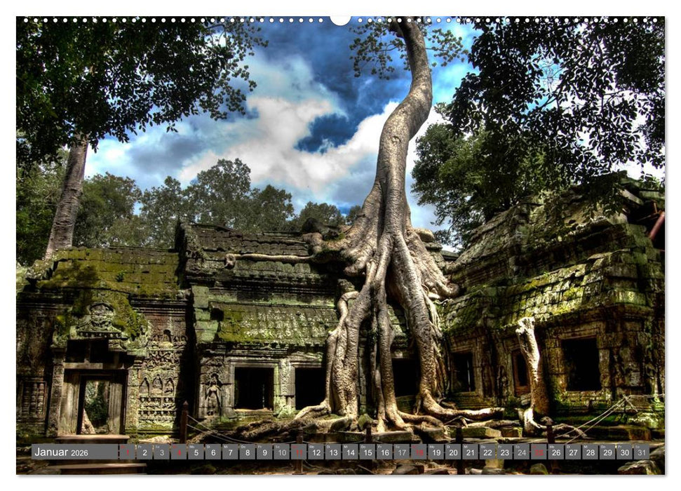 Kambodscha • Angkor Wat (CALVENDO Premium Wandkalender 2026)