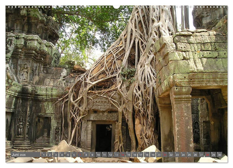 Kambodscha • Angkor Wat (CALVENDO Premium Wandkalender 2026)