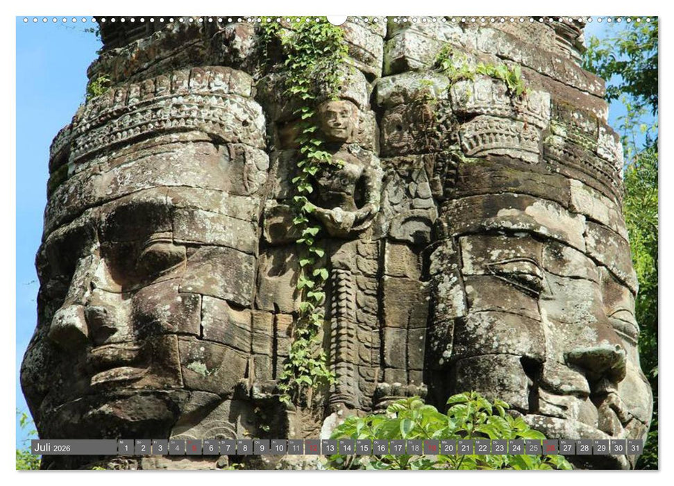 Kambodscha • Angkor Wat (CALVENDO Premium Wandkalender 2026)
