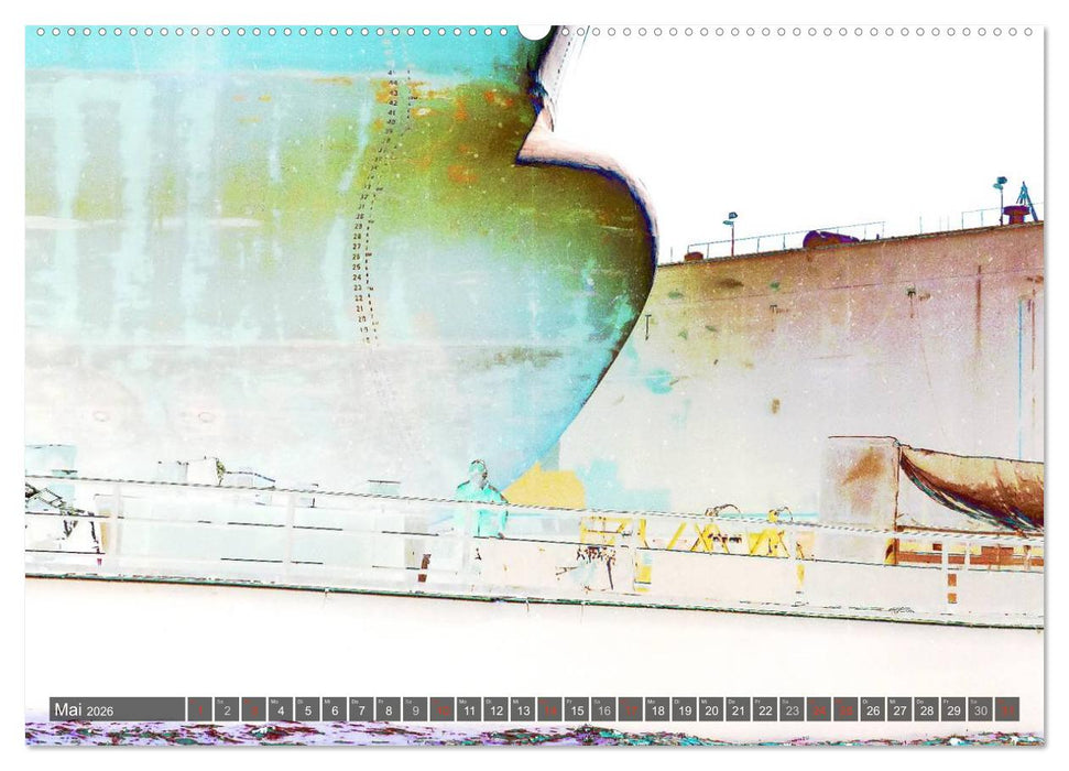 Photo-Art / Hamburg Hafen (CALVENDO Premium Wandkalender 2026)