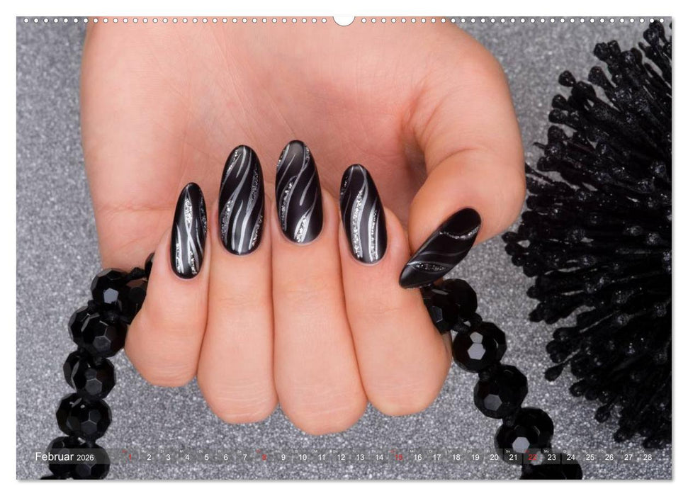 Vergängliche Kunst - Nailart Episode 2 (CALVENDO Premium Wandkalender 2026)