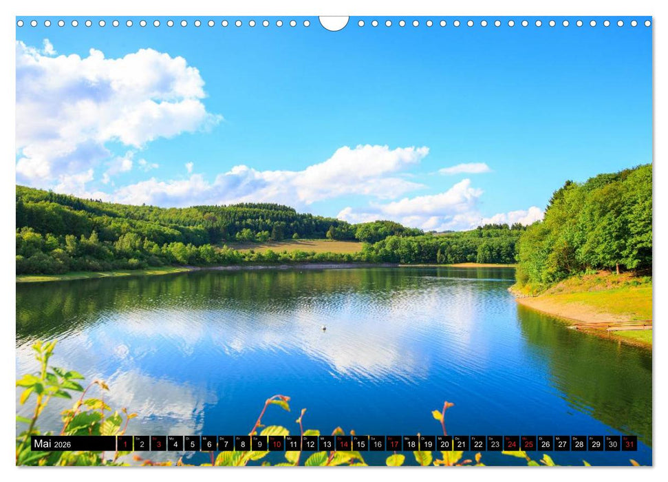 Biggesee und Listertalsperre (CALVENDO Wandkalender 2026)