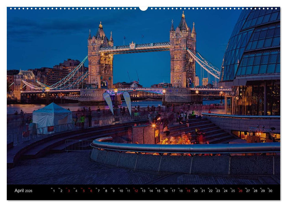 Weltmetropole London (CALVENDO Wandkalender 2026)