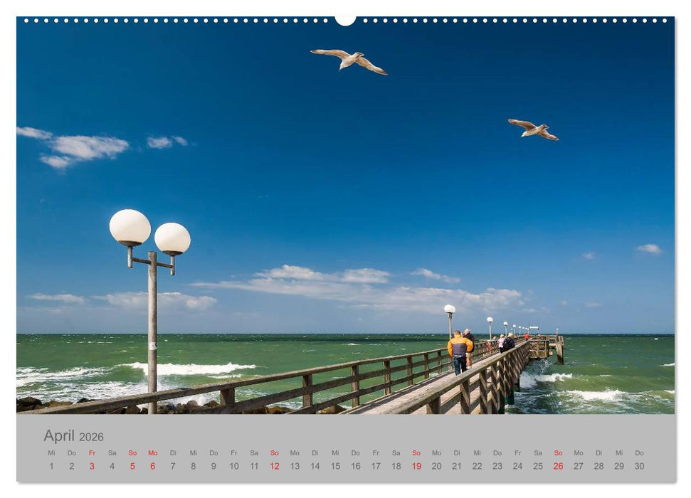 Ostsee, Fischland-Darß (CALVENDO Premium Wandkalender 2026)