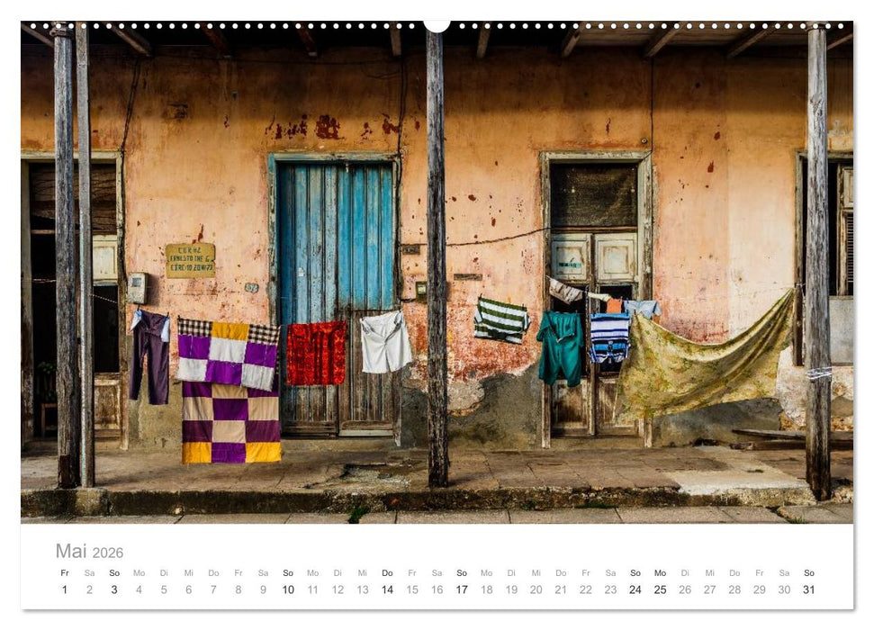 Cuba - Unter der Sonne der Karibik (CALVENDO Wandkalender 2026)