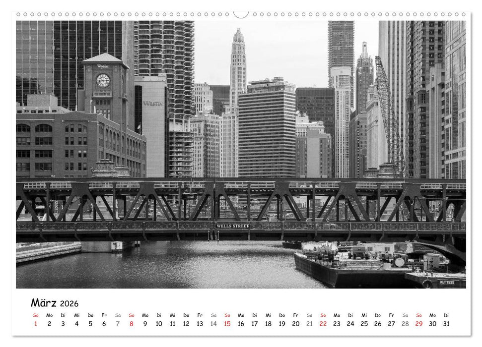 Chicago 2026 (CALVENDO Premium Wandkalender 2026)