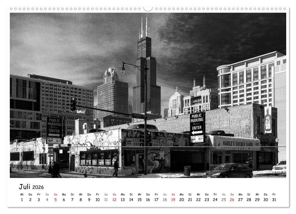 Chicago 2026 (CALVENDO Premium Wandkalender 2026)